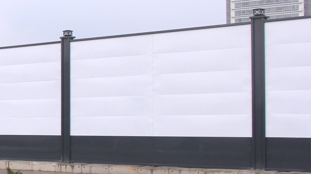 鋼結(jié)構(gòu)工地施工圍擋增高定制款-A/B/C類圍擋-深圳市大通建材有限公司鋼圍擋生產(chǎn)定制廠家