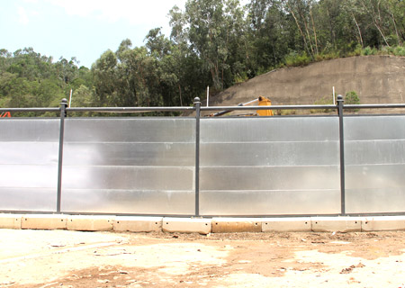 深圳市龍崗區坪地中心道路工程C類鍍鋅板圍擋安裝-A/B/C類圍擋-深圳市大通建材有限公司鋼圍擋生產定制廠家