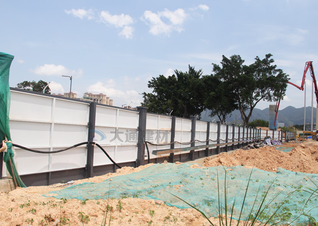 東莞長安建筑工地圍擋哪家好？選擇大通烤漆圍擋A類-東莞-深圳市大通建材有限公司鋼圍擋生產定制廠家